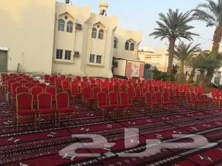 كراسي مناسبات كراسي أحمر.الحوهره 3