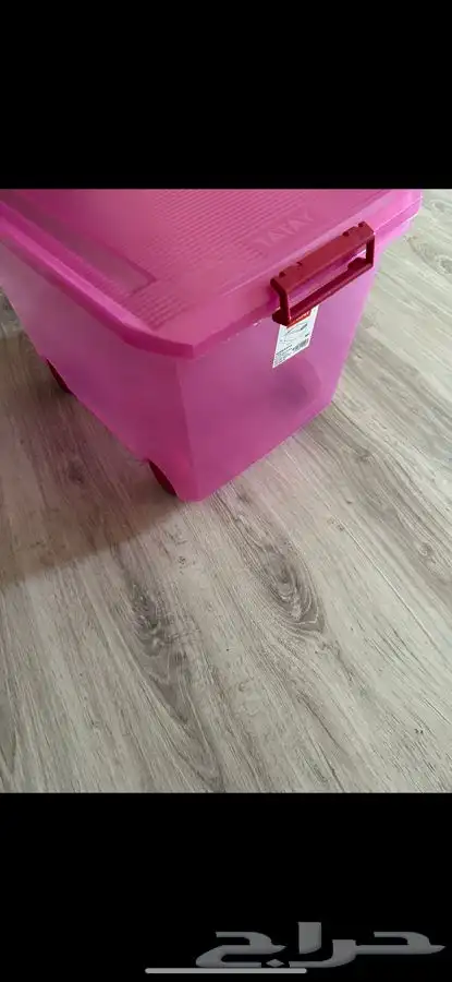 علب بلاستك عميقه فوشي اللون 2