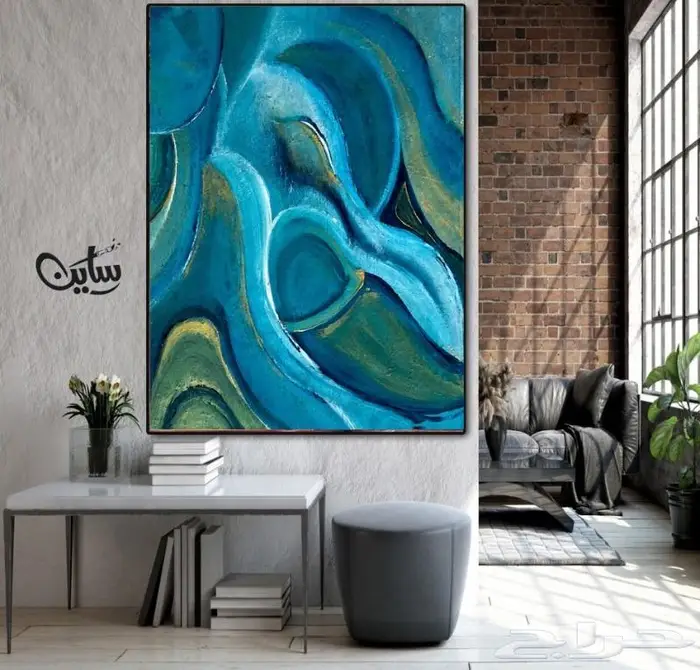 لوحات جداريه على الكانفس 8