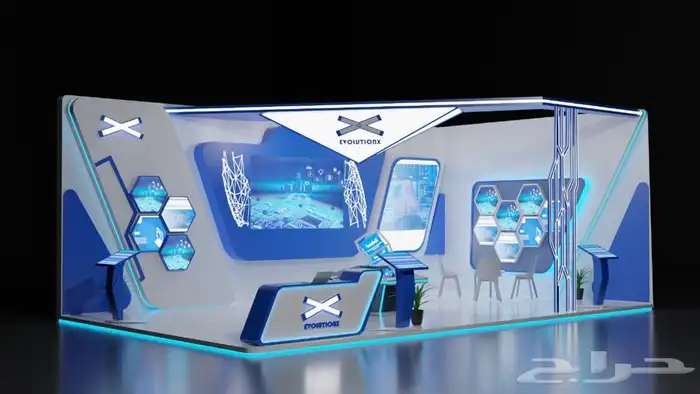 خدمات تصميم 3d (بوثات  مسارح  بيوت  الخ) 3