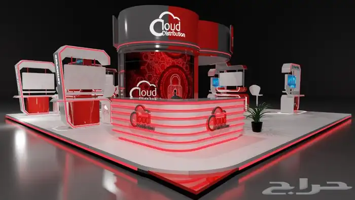 خدمات تصميم 3d (بوثات  مسارح  بيوت  الخ) 0