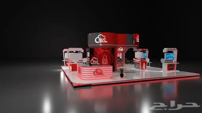 خدمات تصميم 3d (بوثات  مسارح  بيوت  الخ) 1