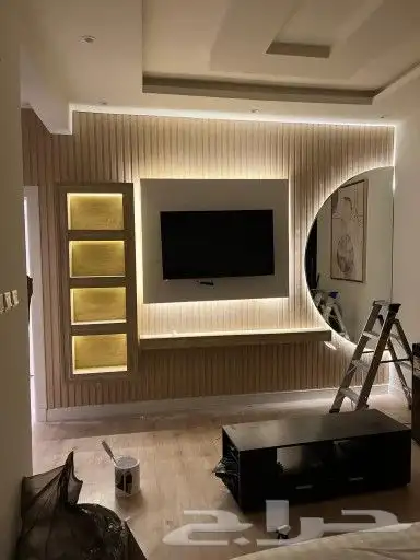 جبس البورد بديل الرخام ديكورات داخلي 5