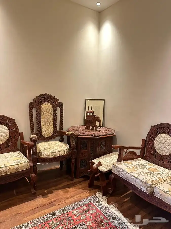 طاولات انتيك ثمانية خشب يدوي 3