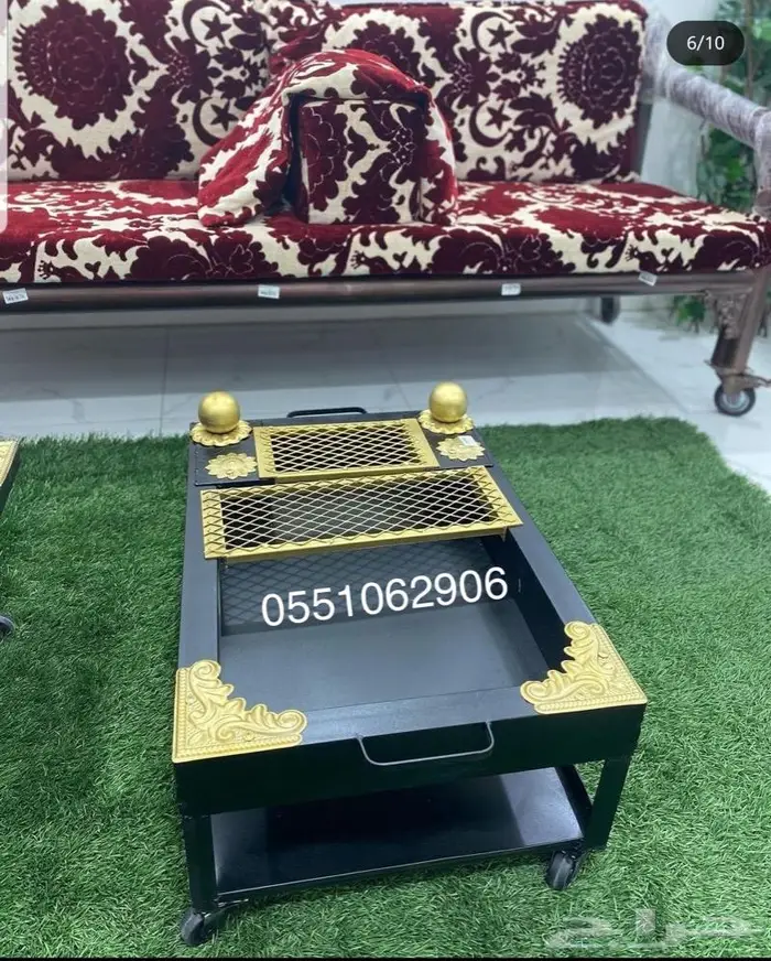 مناقل متحركة للفحم والحطب 17