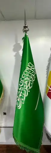 علم مكتبي السعودية علم السعوديه تفصيل علم خاص أعلام فاخره 5