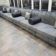كنب متصل تفصيل حرف L وزاويتين 4