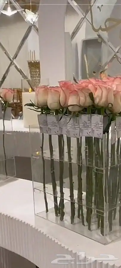 حامل ورد اكلريك 4