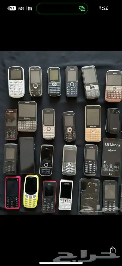 جوالات للبيع جدد بكراتينها 33