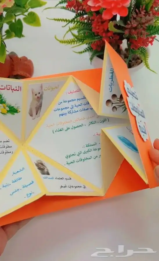 مطويات مدرسيه 3