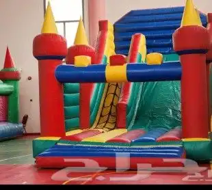 ملعب صابوني زحاليق نطيطات للايجار اليومي جده مكه 7