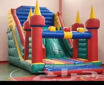 ملعب صابوني زحاليق نطيطات للايجار اليومي جده مكه 6