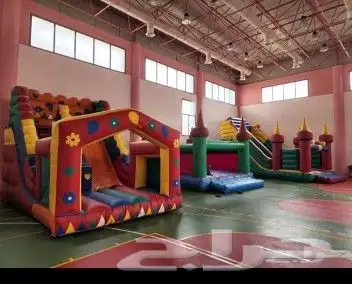 ملعب صابوني زحاليق نطيطات للايجار اليومي جده مكه 4