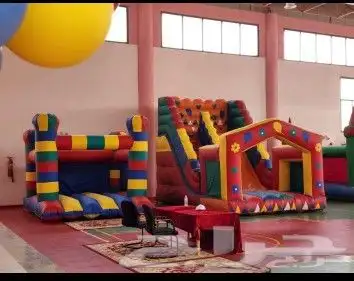 ملعب صابوني زحاليق نطيطات للايجار اليومي جده مكه 0