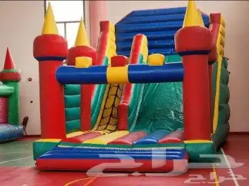 ملعب صابوني زحاليق نطيطات للايجار اليومي جده مكه 5