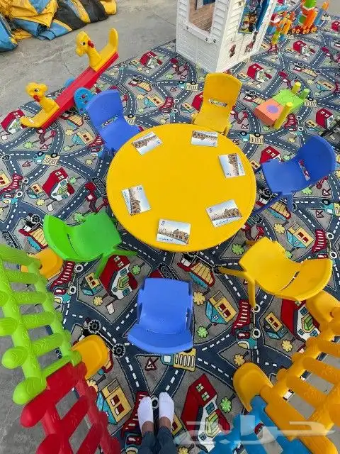 تاجير طاولة اطفال و الحضانة 2