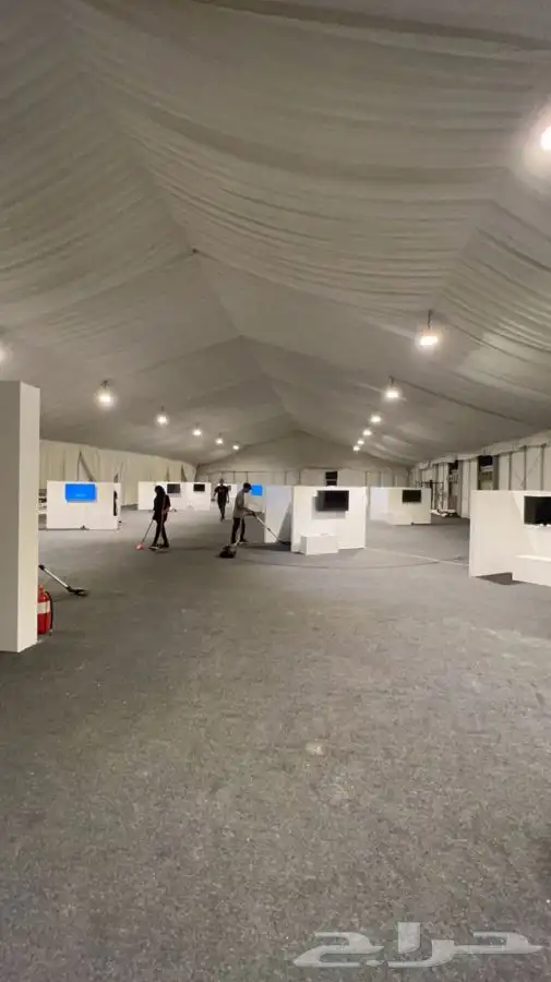 خيام اوربيه مطورة بعوازل ال pvc .. للايجار 7