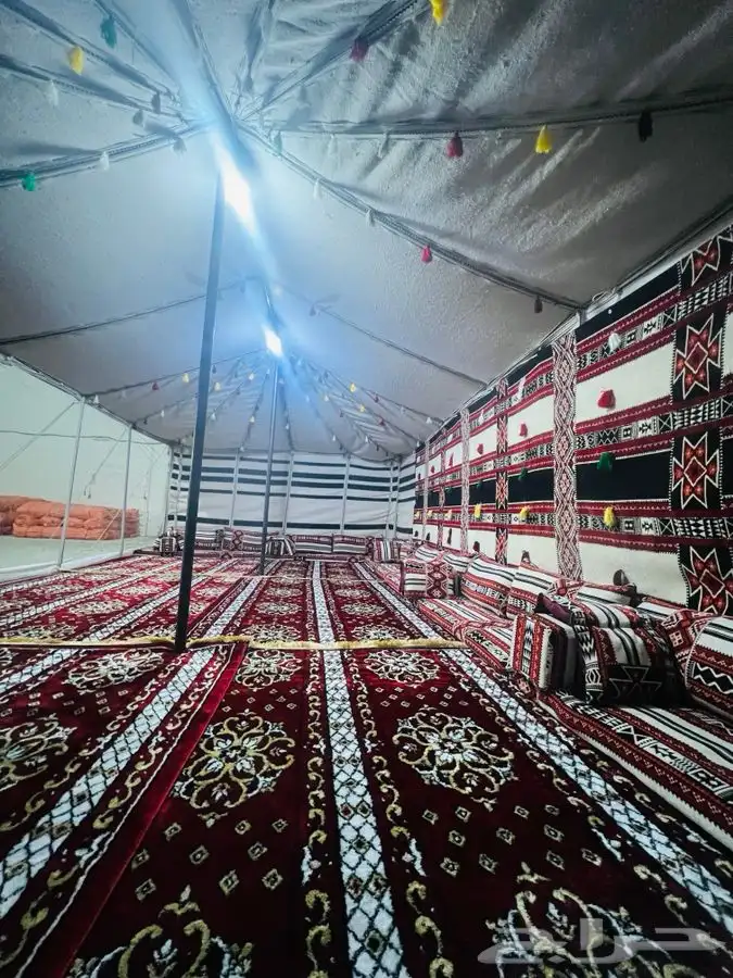 بيت شعر ثابت ويتوفر متحرك وخيمة ملكي 27