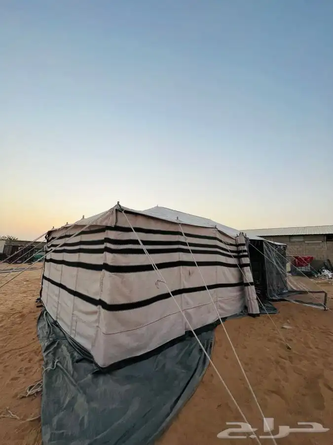 بيت شعر ثابت ويتوفر متحرك وخيمة ملكي 9