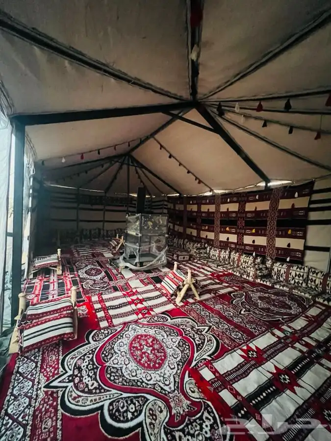 بيت شعر ثابت ويتوفر متحرك وخيمة ملكي 7