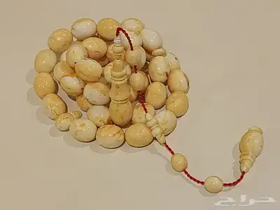 مسباح سبحة مستكة قصة بيضاوية 0
