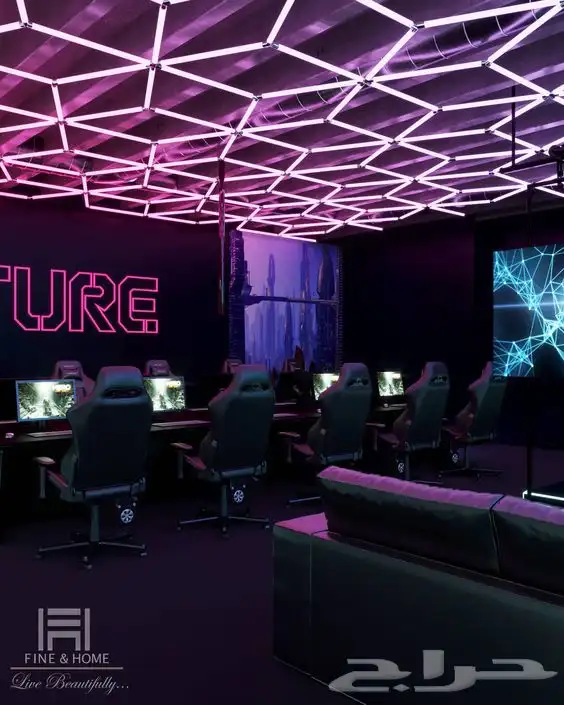 pc-لاونج-قيمنق-كوفي-ألعاب-تصميم-تنفيذ 11