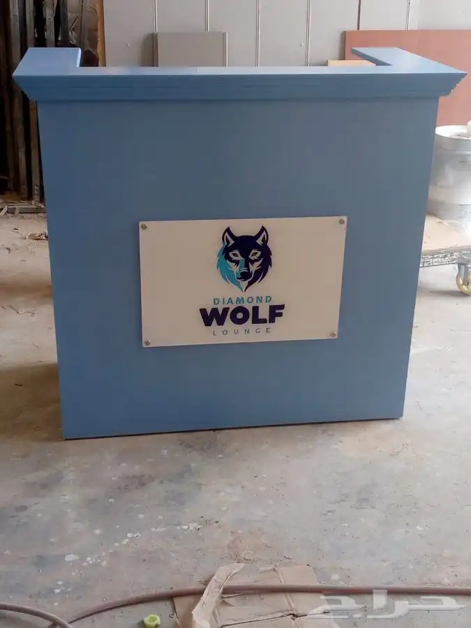 ديكورات محلات التجاريه. كاشير مكتب طاولات عرض 30