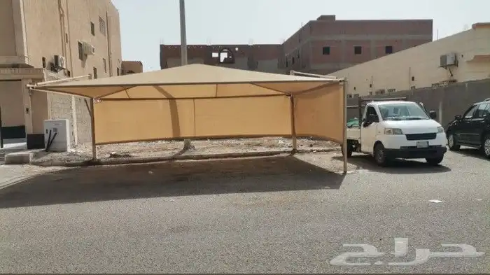 مظلات سيارات ومظلات مدارس وسواتر 5