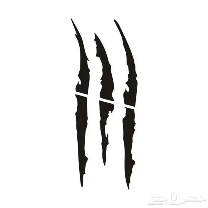 استيكر monster claw للسيارات الصغيرة 2