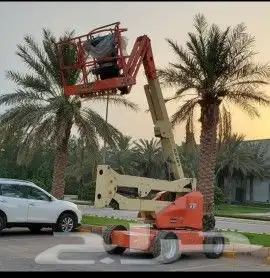 سيزر لفت ومان لفت . Scissor lift and Manlift 2