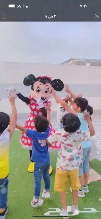 ايجار شخصيات ميكي ماوس و ميني ماوس 2