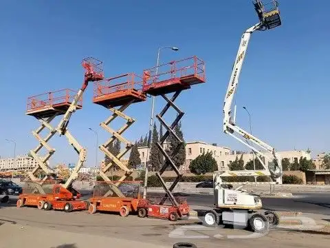 سيزر لفت ومان لفت . Scissor lift and Manlift 3