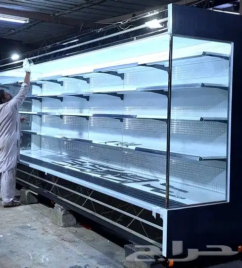 ثلاجة عرض مكشوف تفصيل جديد 4