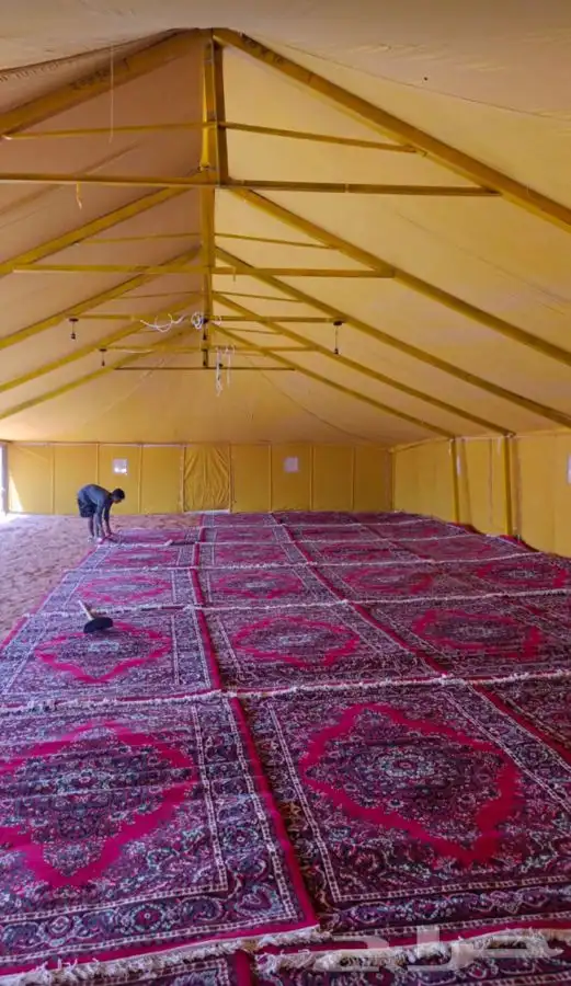 فك وتركيب مخيمات البر 4