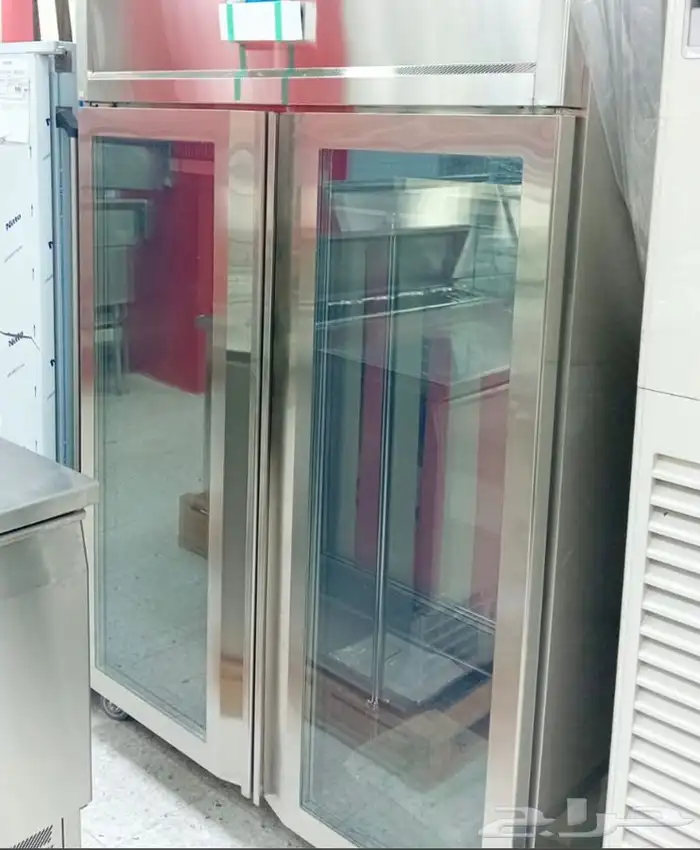 عرض لمدة اسبوع ثلاجة تعليق لحوم   زجاج جهتين 0