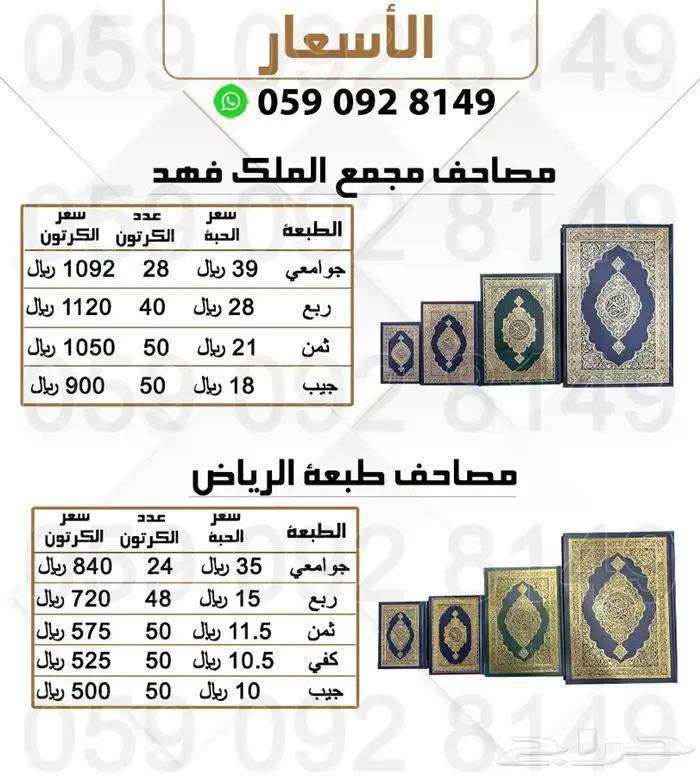 مصاحف قرآن مفسوح 2
