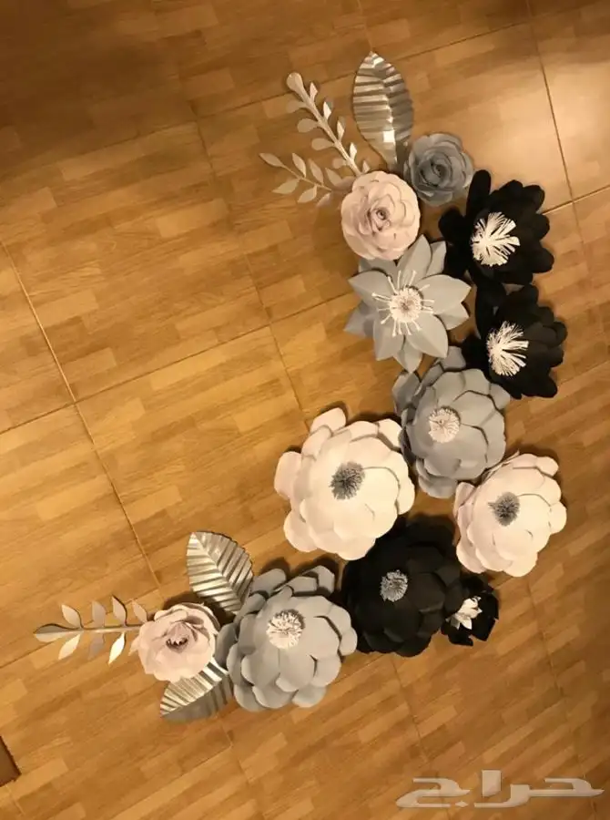 ورد ورقي للتزيين حسب الطلب 8