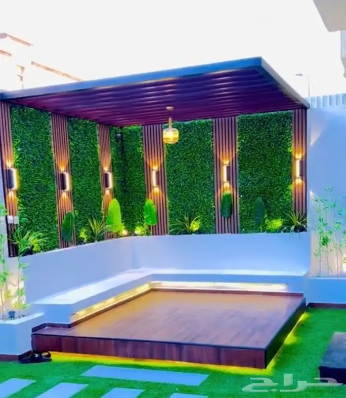 ساتر جدار سياج حديد سواتر شرائح  مظلات جلسات مظلات سيارات 16