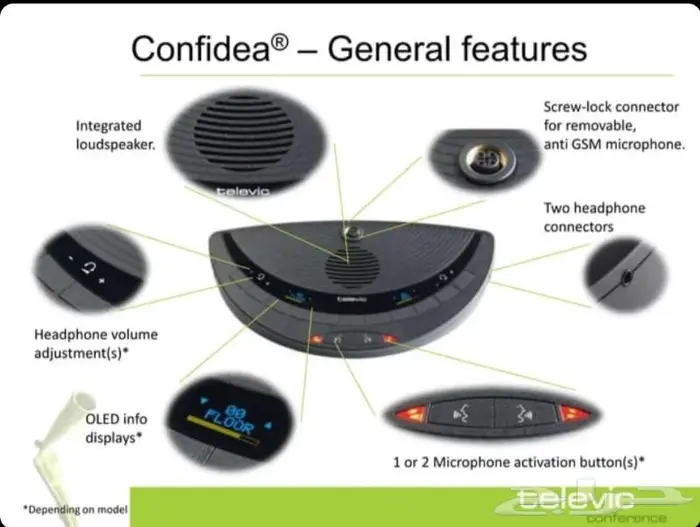 اجهزة قاعات اجتماعات ومؤتمرات ومحاضرات وميديا 5