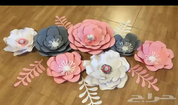 ورد ورقي للتزيين حسب الطلب 7