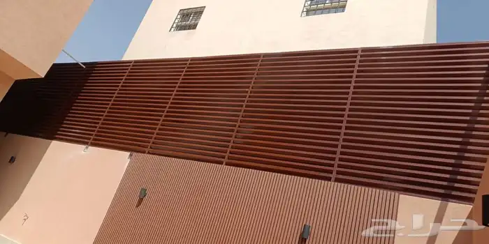 ساتر جدار سياج حديد سواتر شرائح  مظلات جلسات مظلات سيارات 1