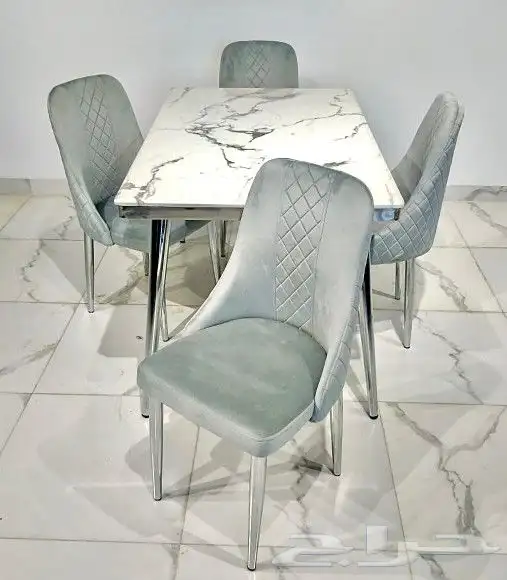 طاولات طعام خشب ماليزية ورخام جودة عالية طاولات تلفزيون 18