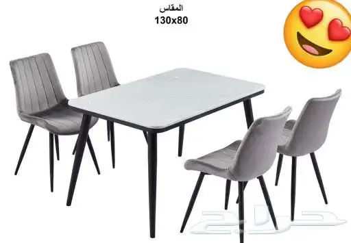 طاولات طعام خشب ماليزية ورخام جودة عالية طاولات تلفزيون 5