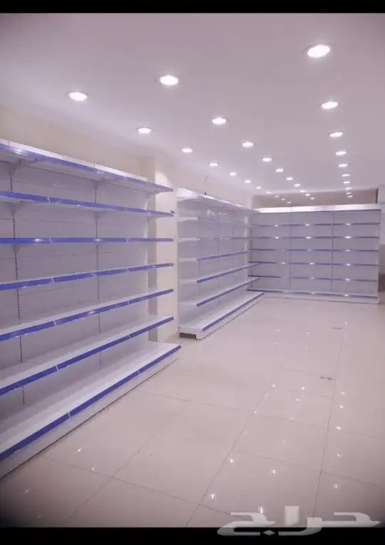رفوف سوبر ماركت ومستودعات جديده 5