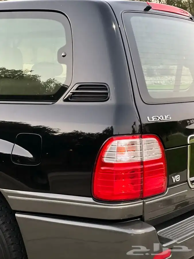 ((تم البيع )) جيب لكزس مخزن وكالة شرط نادر LX470 22