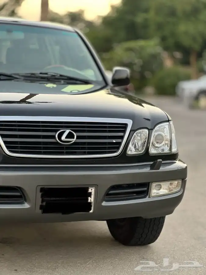 ((تم البيع )) جيب لكزس مخزن وكالة شرط نادر LX470 2