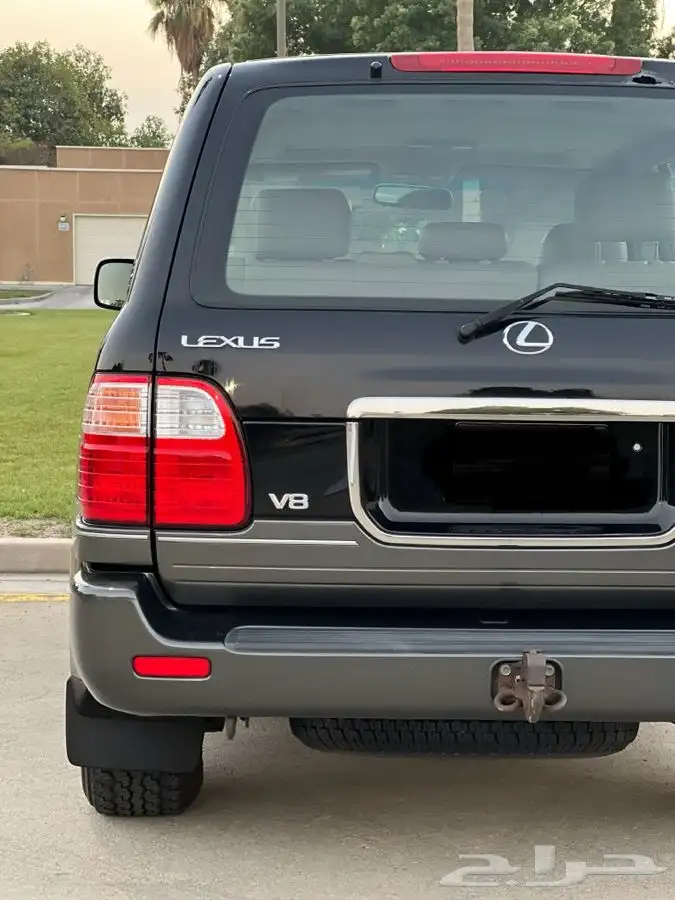 ((تم البيع )) جيب لكزس مخزن وكالة شرط نادر LX470 27