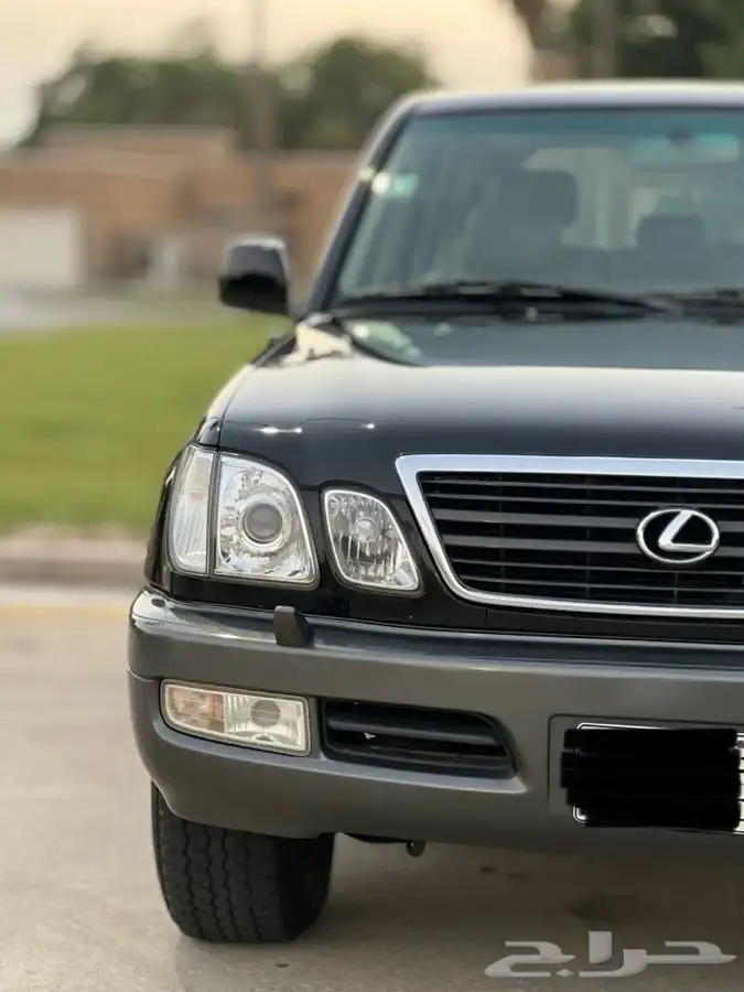 ((تم البيع )) جيب لكزس مخزن وكالة شرط نادر LX470 1