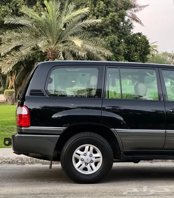 ((تم البيع )) جيب لكزس مخزن وكالة شرط نادر LX470 14