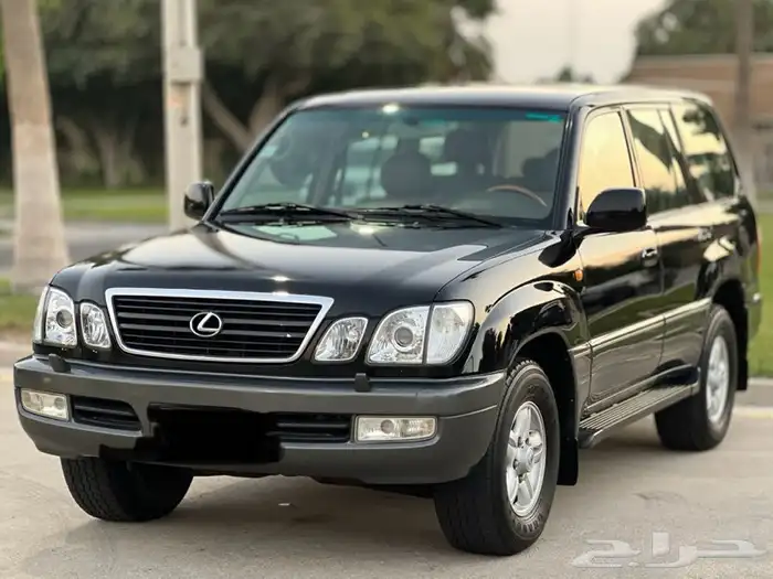 ((تم البيع )) جيب لكزس مخزن وكالة شرط نادر LX470 3